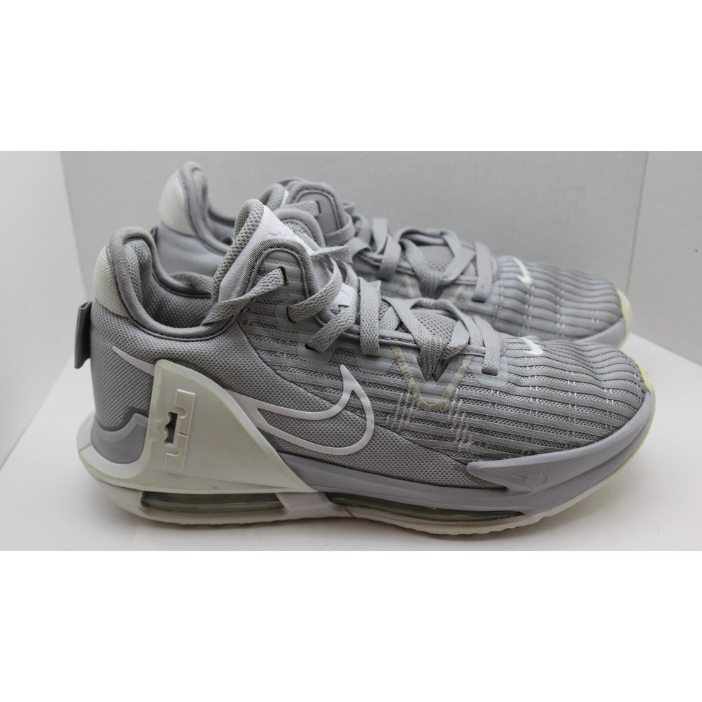 Nike LeBron Witness‎ 6 Mens Basketball Shoes Wolf Grey White DO9843-001 Size 7